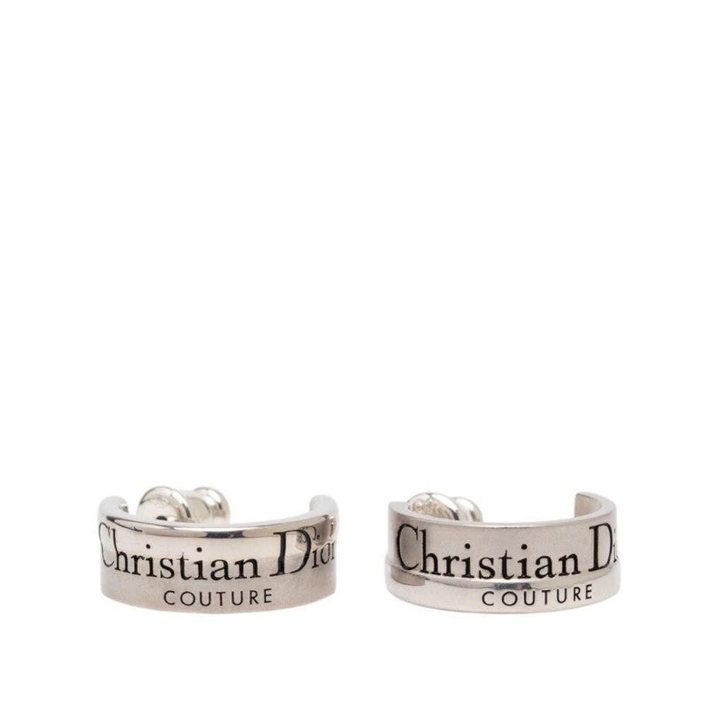 Dior Couture Sterling Silver 925 Earrings